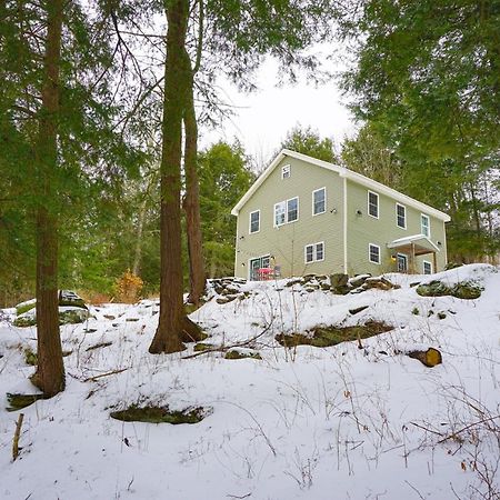 Secluded Streamside Home With Hot Tub Margaretville Dış mekan fotoğraf