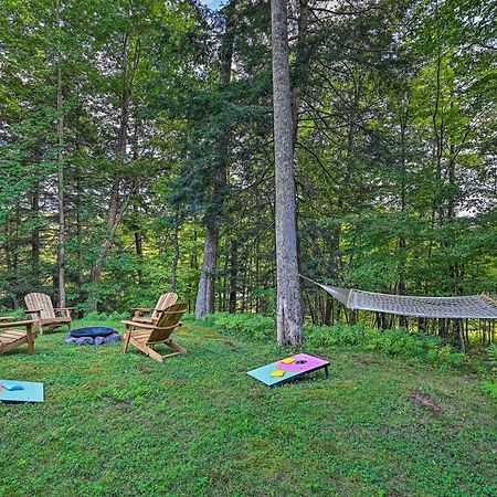 Secluded Streamside Home With Hot Tub Margaretville Dış mekan fotoğraf